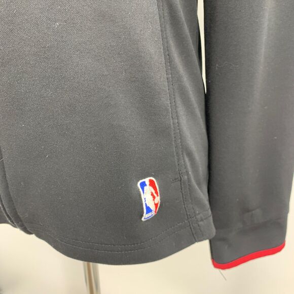 Adidas Jacket Womens S Small Black NBA Miami Heat Full Zip Basketball *READ - Picture 5 of 16